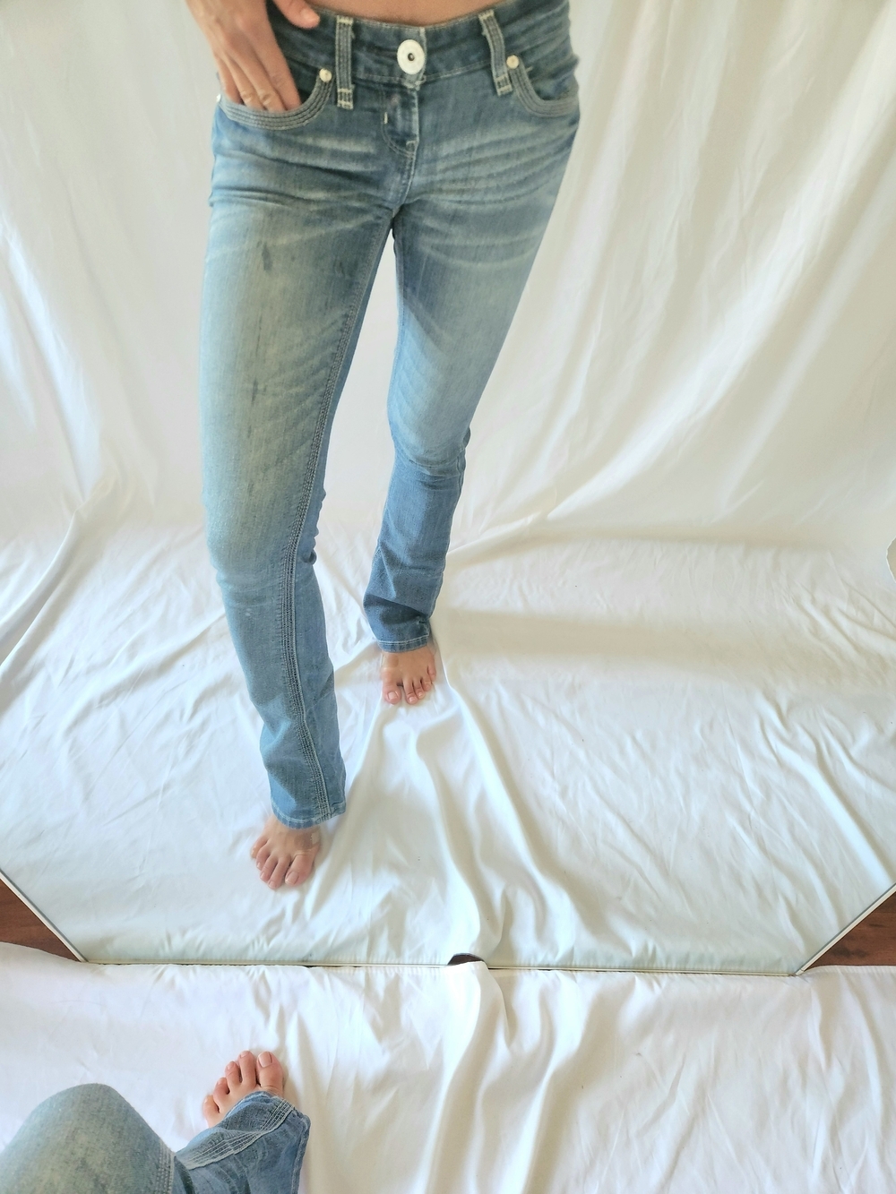 G by Guess Light Blue Flare Jeans